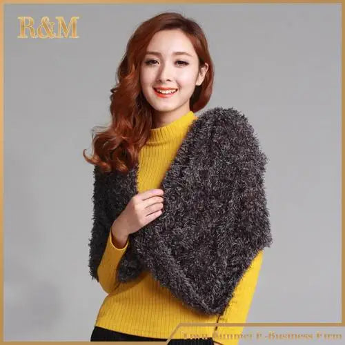 Luxury Brand Fashion Winter Warm  Magic Scarf Multipurpose Plush Feeling 35 Colors Soft Comfortable Pashmina Shawls And Capes