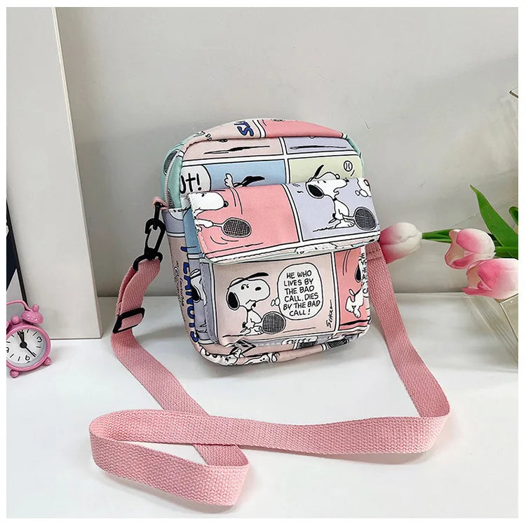 Cartoon Corner Creature Snoop Shoulder Diagonal Handbag Purses and Handbags Crossbody Bags for Women