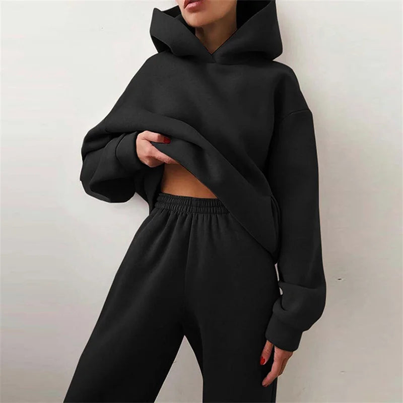 Casual Women's Oversized Tracksuit Set