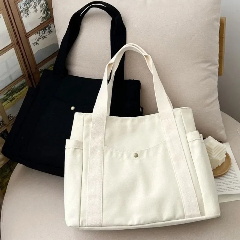 Large Capacity Canvas Tote Bag for Women