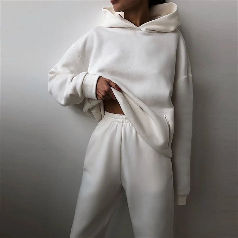 Casual Women's Oversized Tracksuit Set