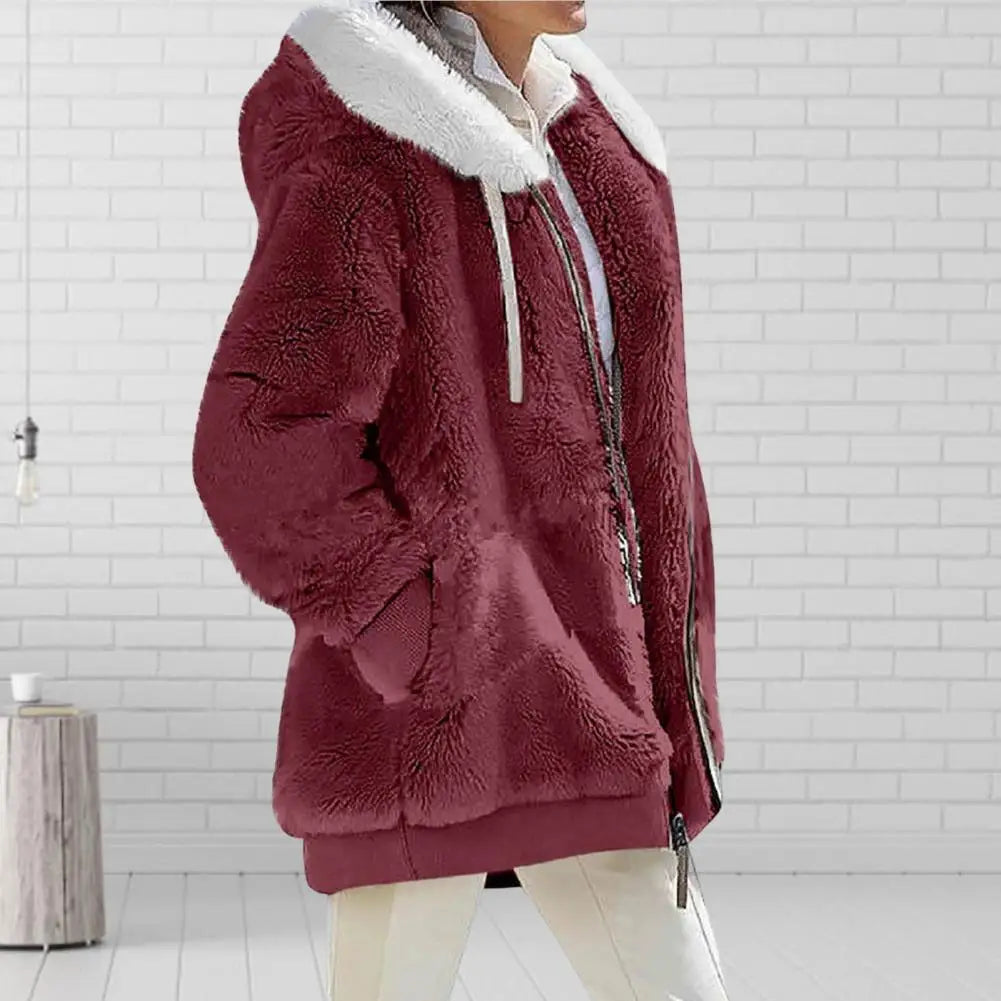 Winter Women’s Zipper Cardigan Coat