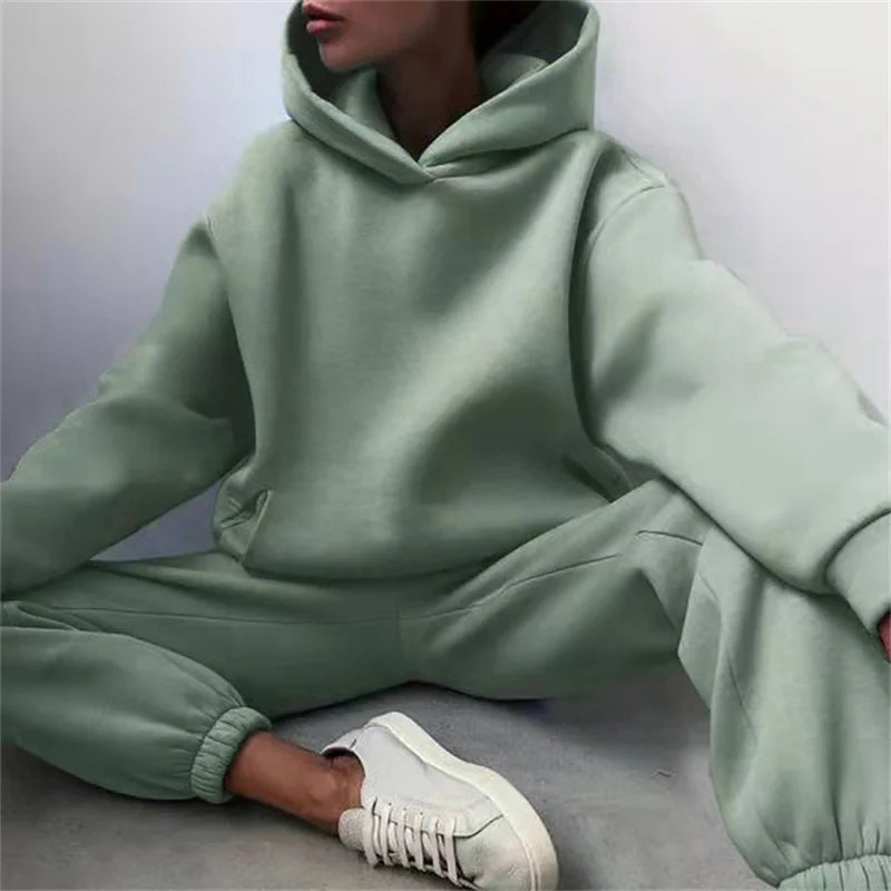 Casual Women's Oversized Tracksuit Set