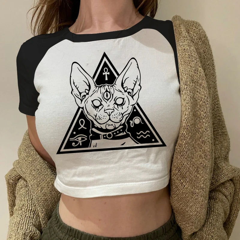 2023 Sexy T Shirts Future Milf Star Fashion Women Crop Top Harajuku Streetwear Outfits Summer Sexy Party Femme Y2k Women Clothes