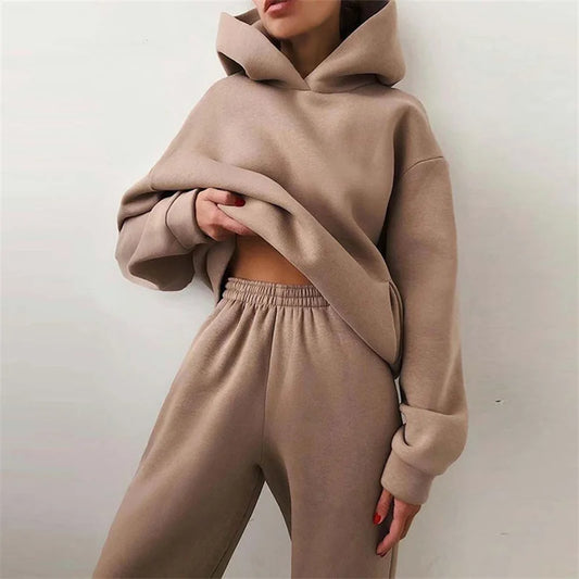 Casual Women's Oversized Tracksuit Set