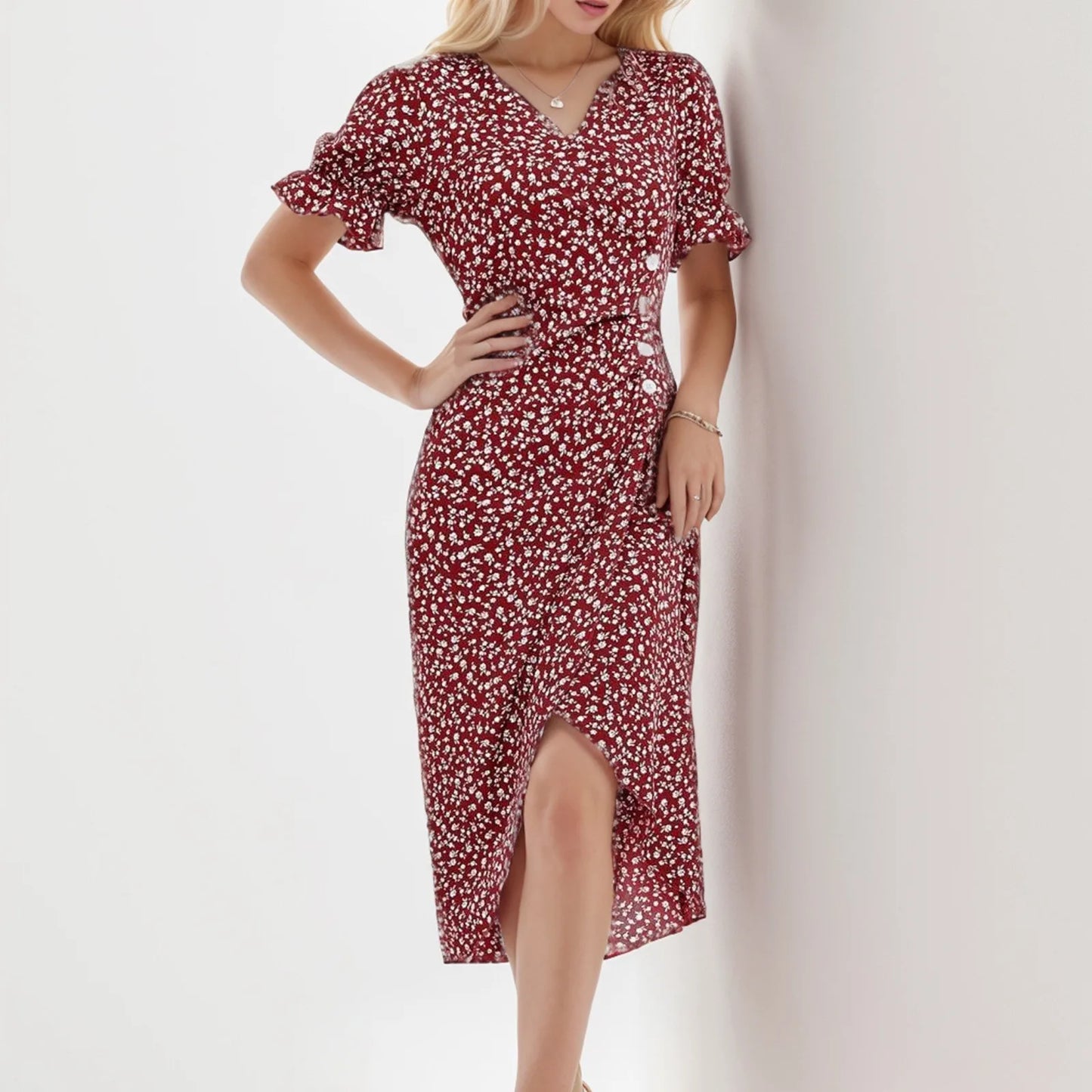 2024 Summer Floral Bodycon Midi Dress – V-Neck, Long Sleeve, Slim Fit, Sexy & Elegant.




2024 Summer Floral Bodycon Midi Dress – V-Neck, Long Sleeve, Slim Fit, Sexy & Elegant.





2024 Summer Floral Bodycon Midi Dress