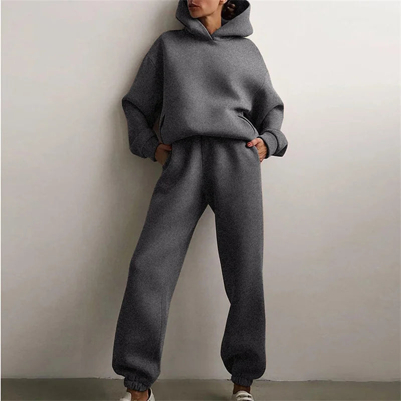 Casual Women's Oversized Tracksuit Set