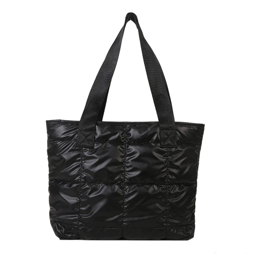 Chic Women's Cotton Padded Tote Bag