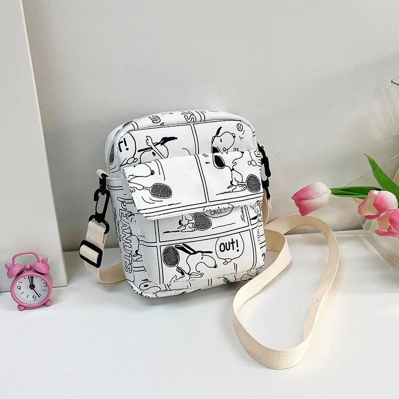 Cartoon Corner Creature Snoop Shoulder Diagonal Handbag Purses and Handbags Crossbody Bags for Women