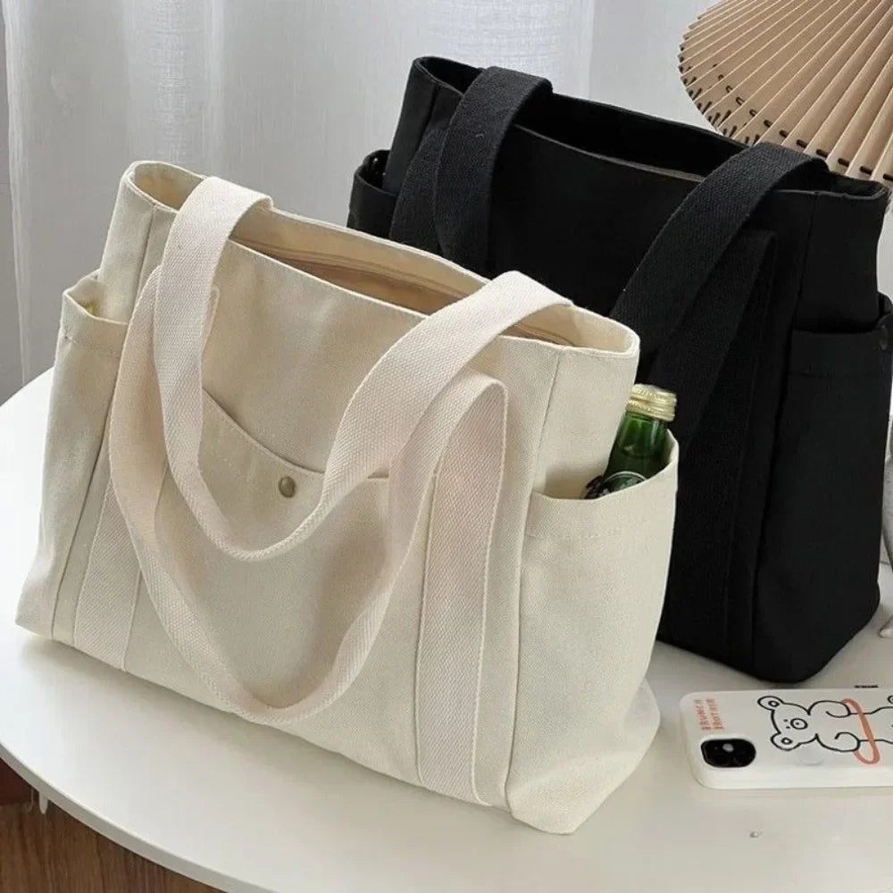 Large Capacity Canvas Tote Bag for Women