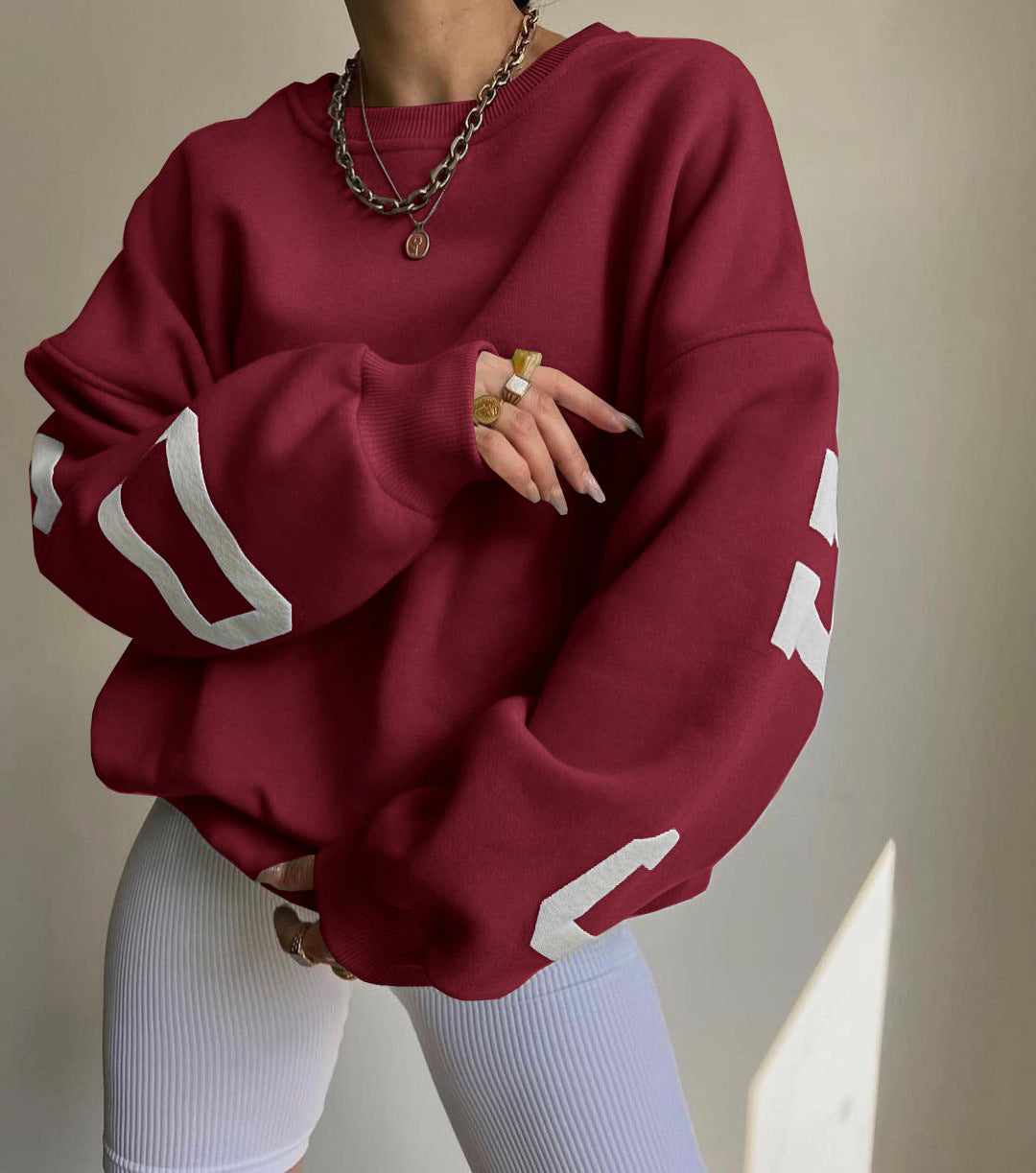 Y2K Grunge Style Loose Pullover for Women