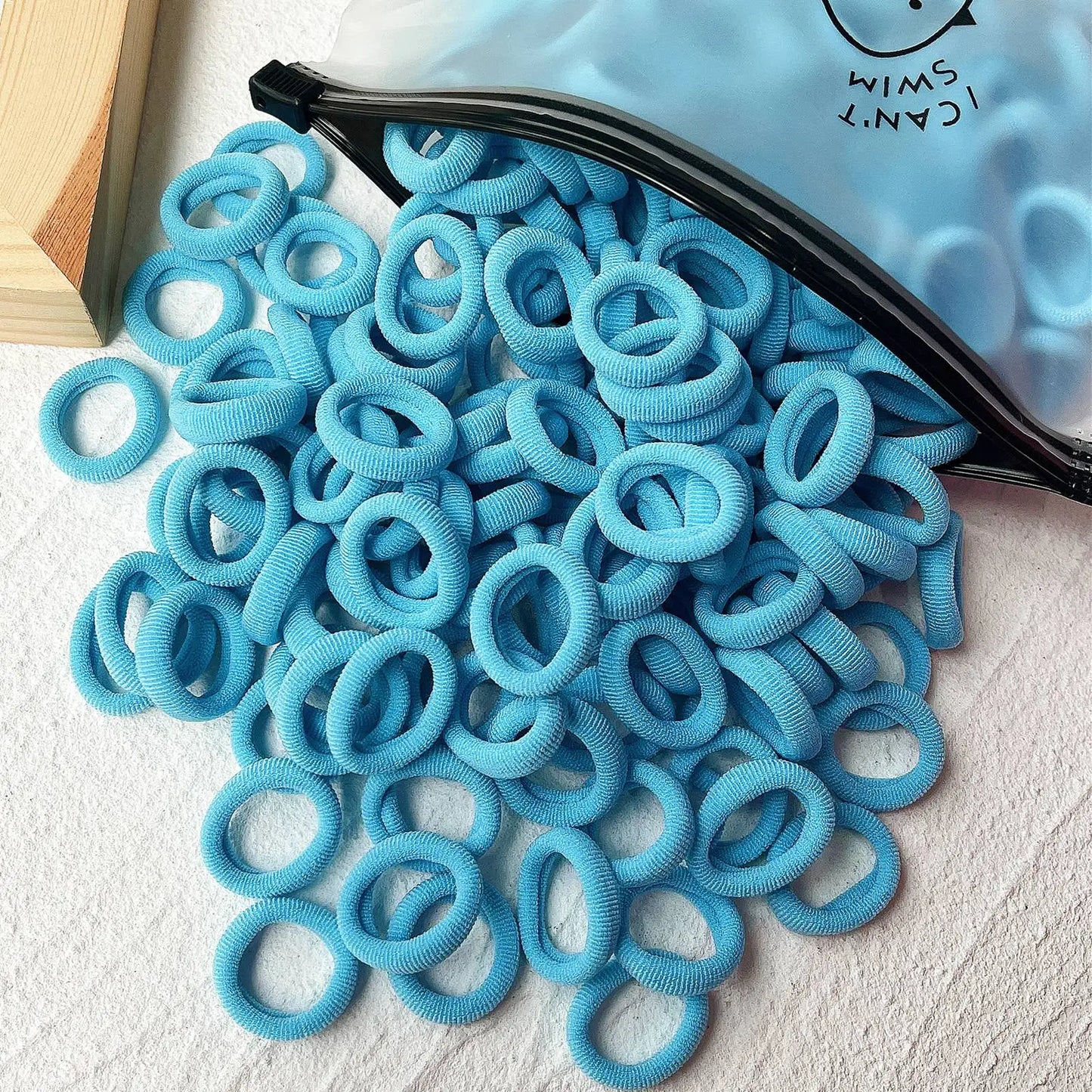 20/50pcs Kids Elastic Hair Bands Girls Sweets Scrunchie Rubber Band for Children Hair Ties Clips Headband Baby Hair Accessories