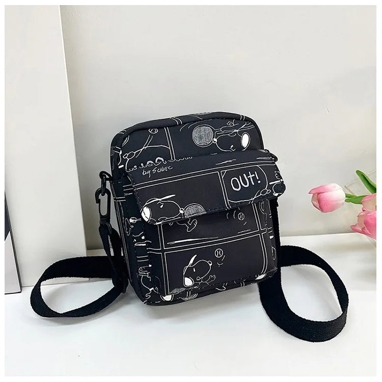 Cartoon Corner Creature Snoop Shoulder Diagonal Handbag Purses and Handbags Crossbody Bags for Women