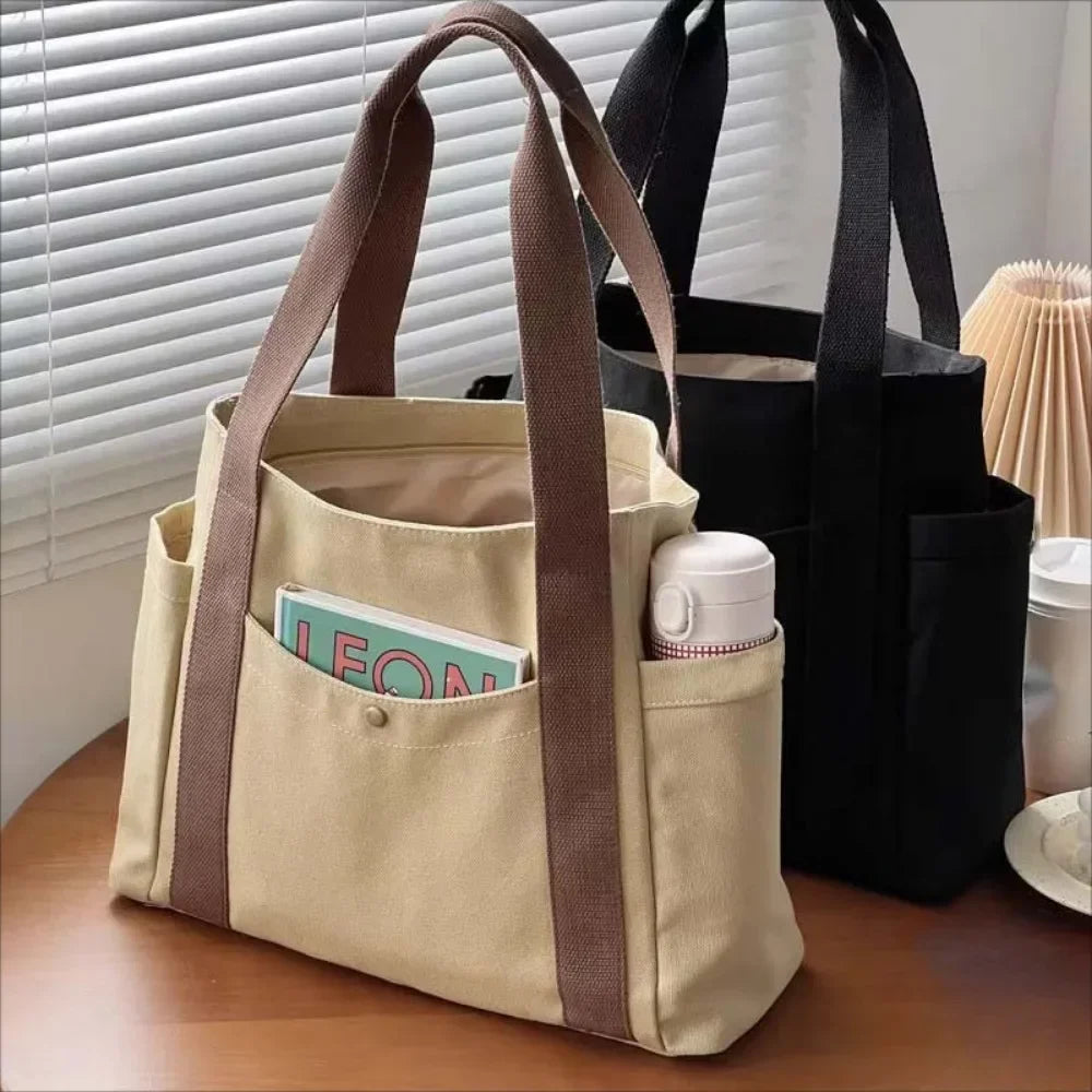 Large Capacity Canvas Tote Bag for Women