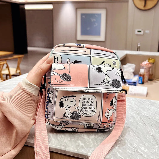 Cartoon Corner Creature Snoop Shoulder Diagonal Handbag Purses and Handbags Crossbody Bags for Women