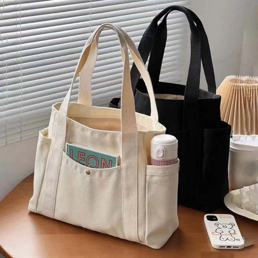 Large Capacity Canvas Tote Bag for Women