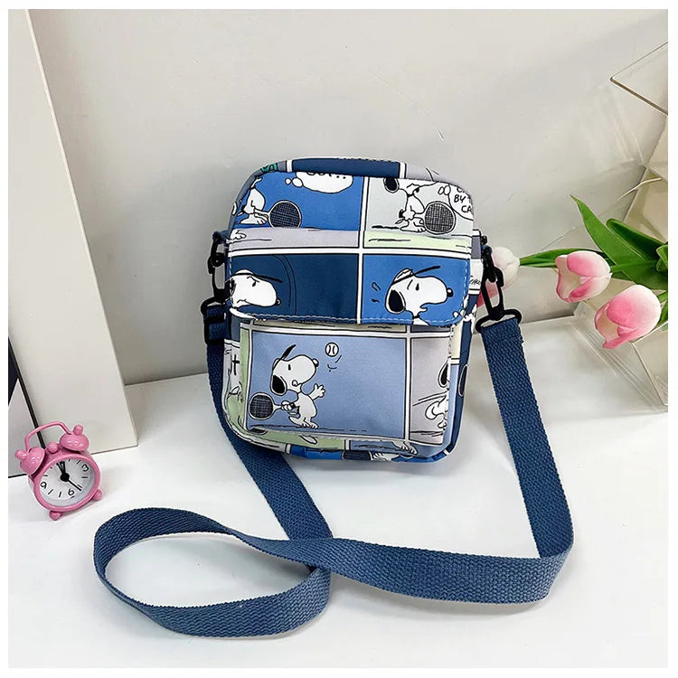 Cartoon Corner Creature Snoop Shoulder Diagonal Handbag Purses and Handbags Crossbody Bags for Women