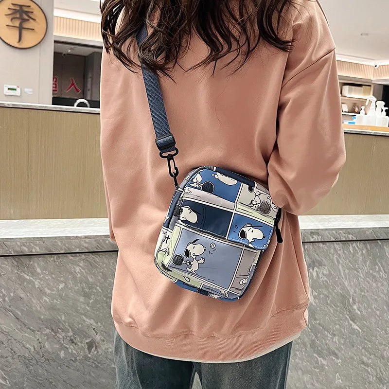 Cartoon Corner Creature Snoop Shoulder Diagonal Handbag Purses and Handbags Crossbody Bags for Women